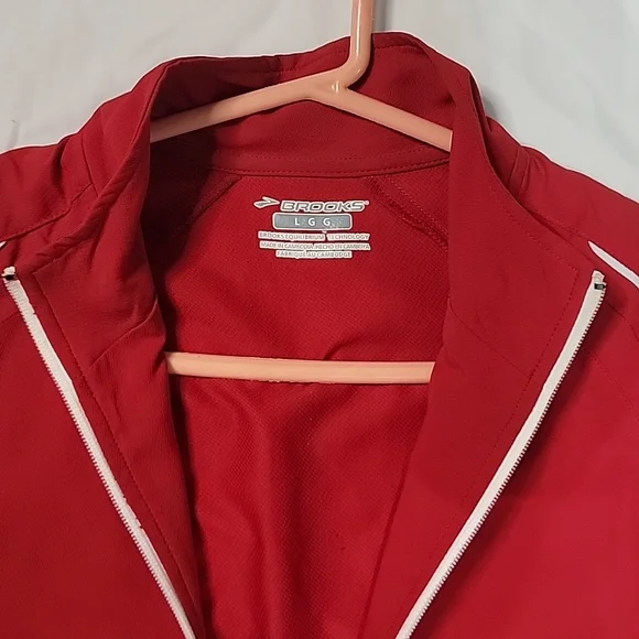 Brooks jacket color red size L - Picture 6 of 8